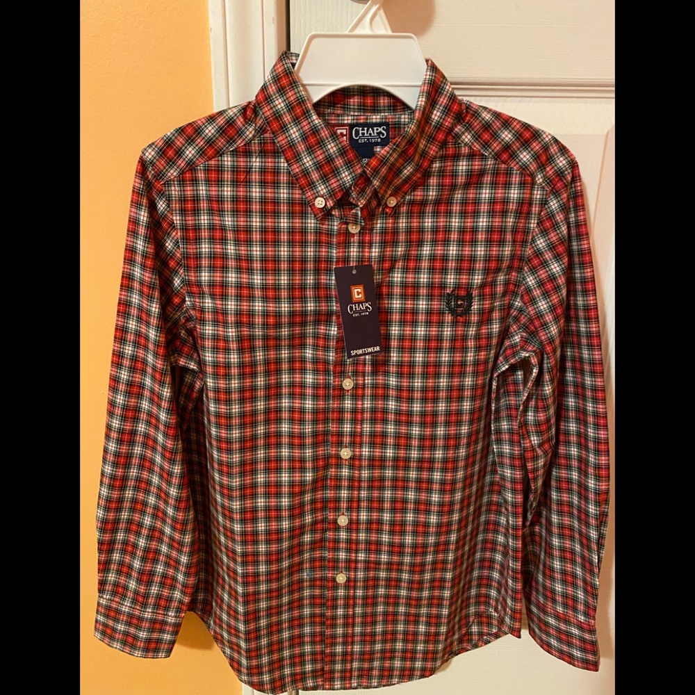 Boys Medium Chaps Polo shirt